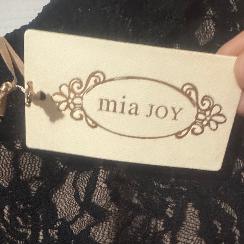 Joyfolie Black Lace Dress Bette Dress Mia Joy - Picture 5 of 8